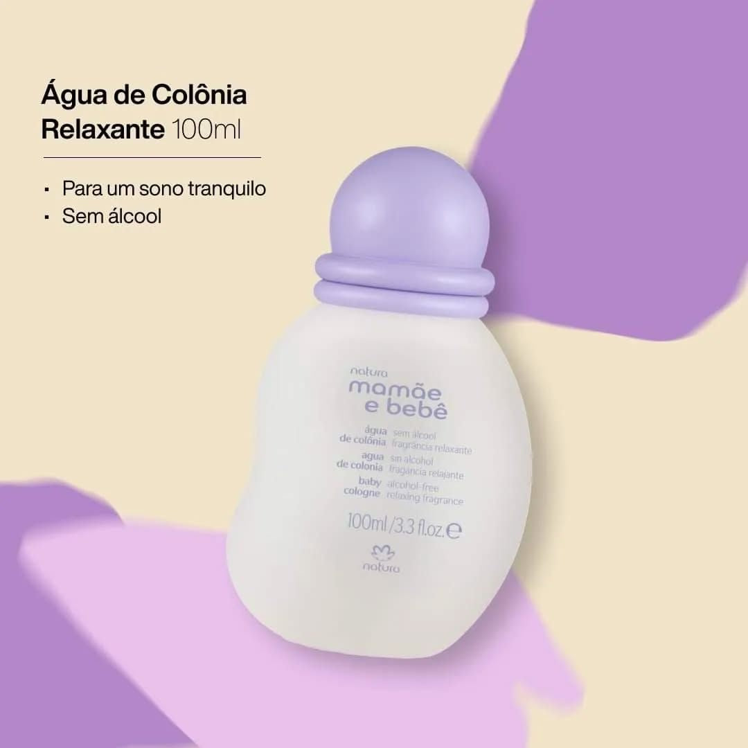MAMÃE E BEBE Colônia relaxante 100ml