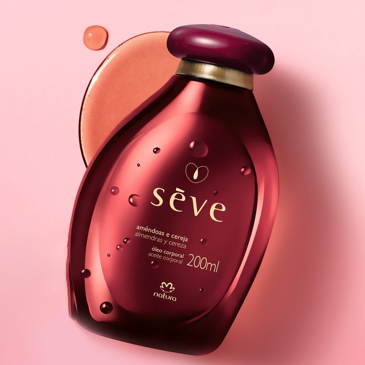 SEVE Almond and Cherry Body Oil 200ml