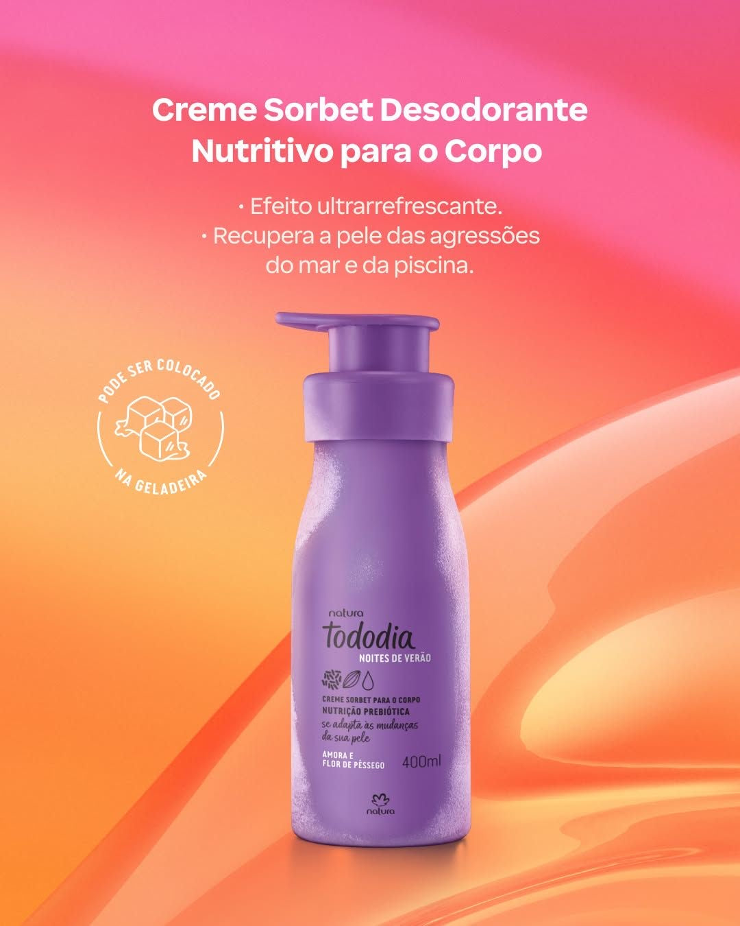 TODODIA Blackberry and Peach Blossom Body Cream 400ml