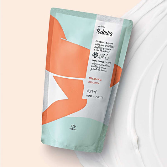 TODODIA MACADÂMIA Refil Creme Corporal 400ml