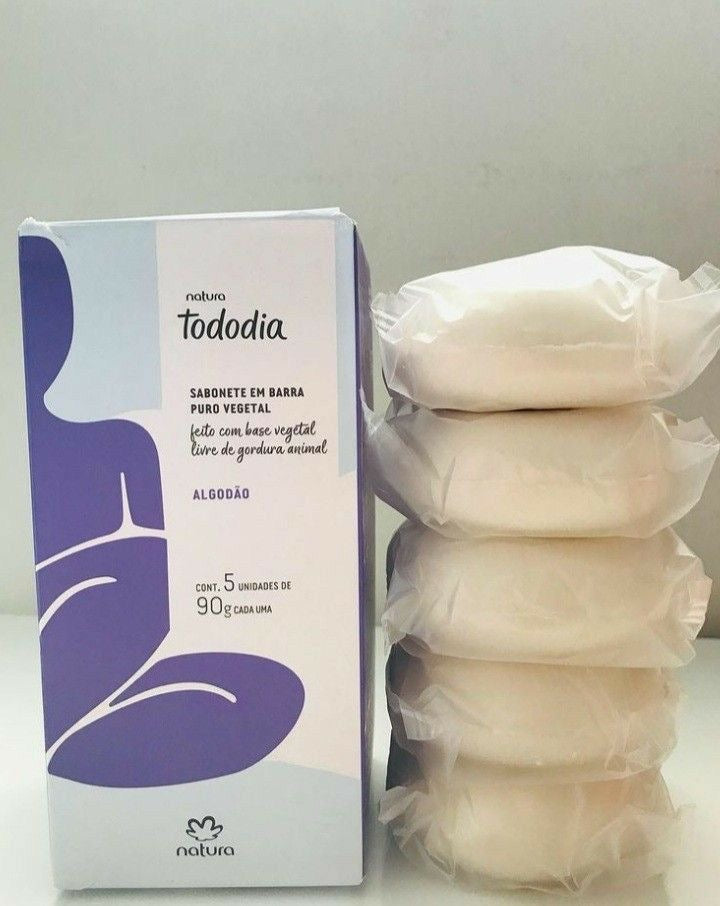TODODIA Cotton Body Soap 5x90g