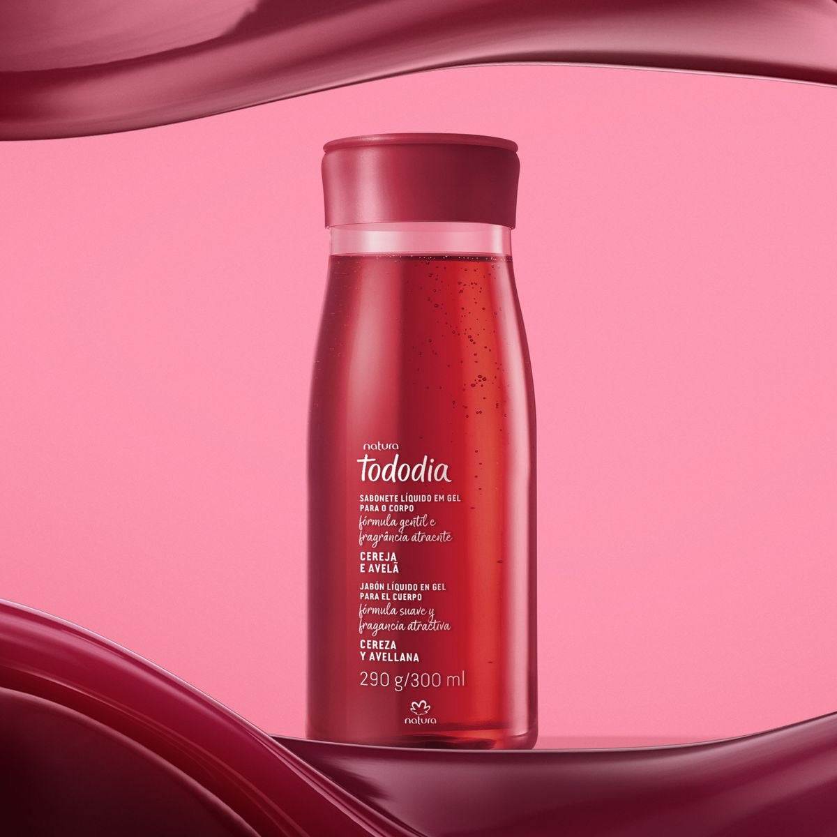 TODODIA CHERRY AND HAZELNUT Liquid Soap 300ml