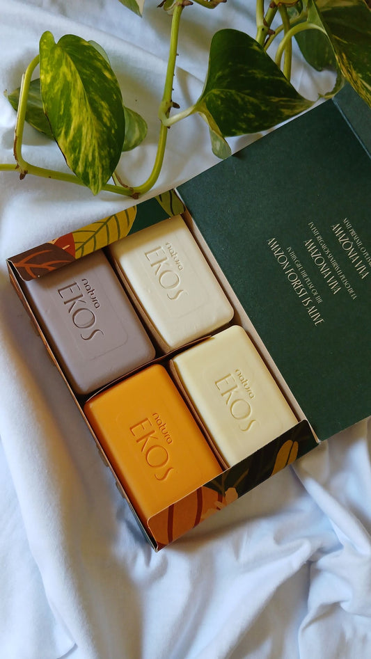 EKOS SORTIDO Caixa de Sabonete 4x100g