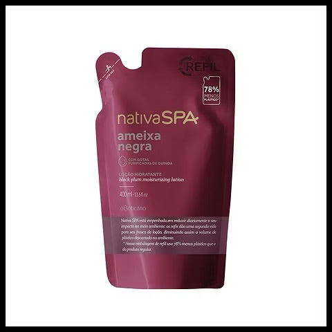 NATIVASPA BLACK PLUM Body Cream Refill 400ml