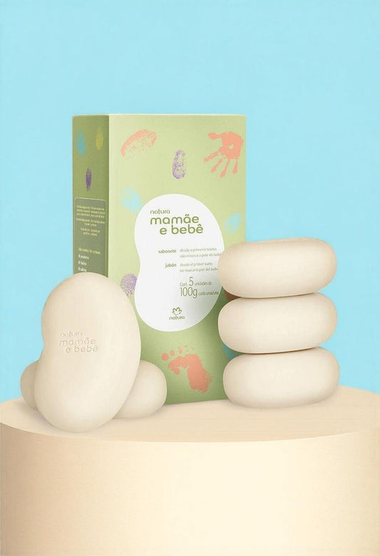 MAMÃE E BEBÊ Sabonete em Barra 5x100g