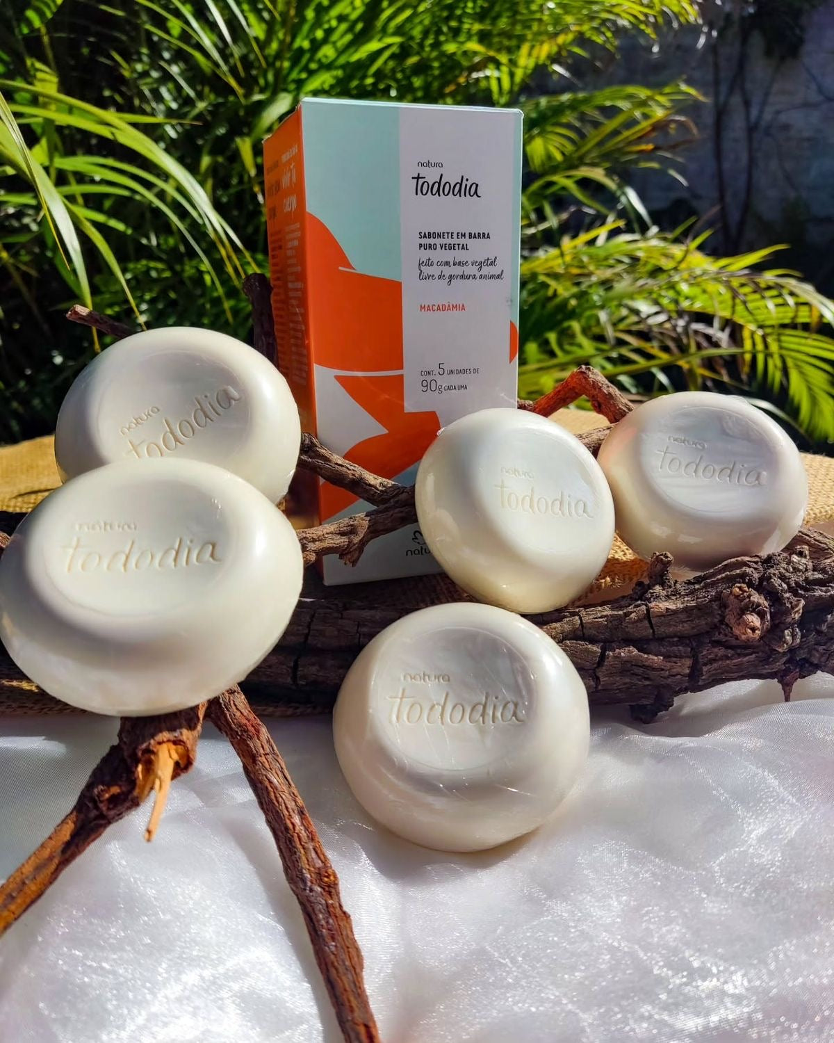 TODODIA MACADÂMIA Sabonete Corpo 5x90g