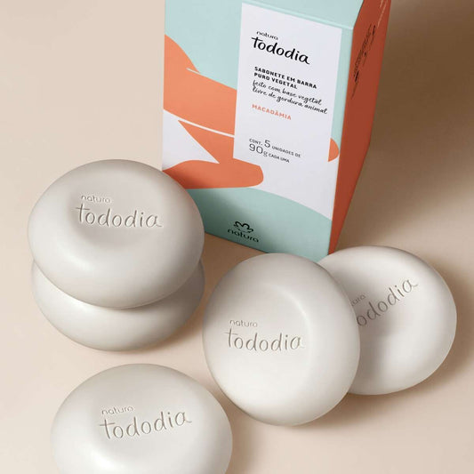 TODODIA MACADÂMIA Sabonete Corpo 5x90g
