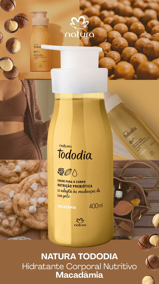 TODODIA MACADÂMIA Creme Corporal 400ml