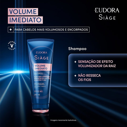 SIAGE Volume Imediato - Shampoo 250ml
