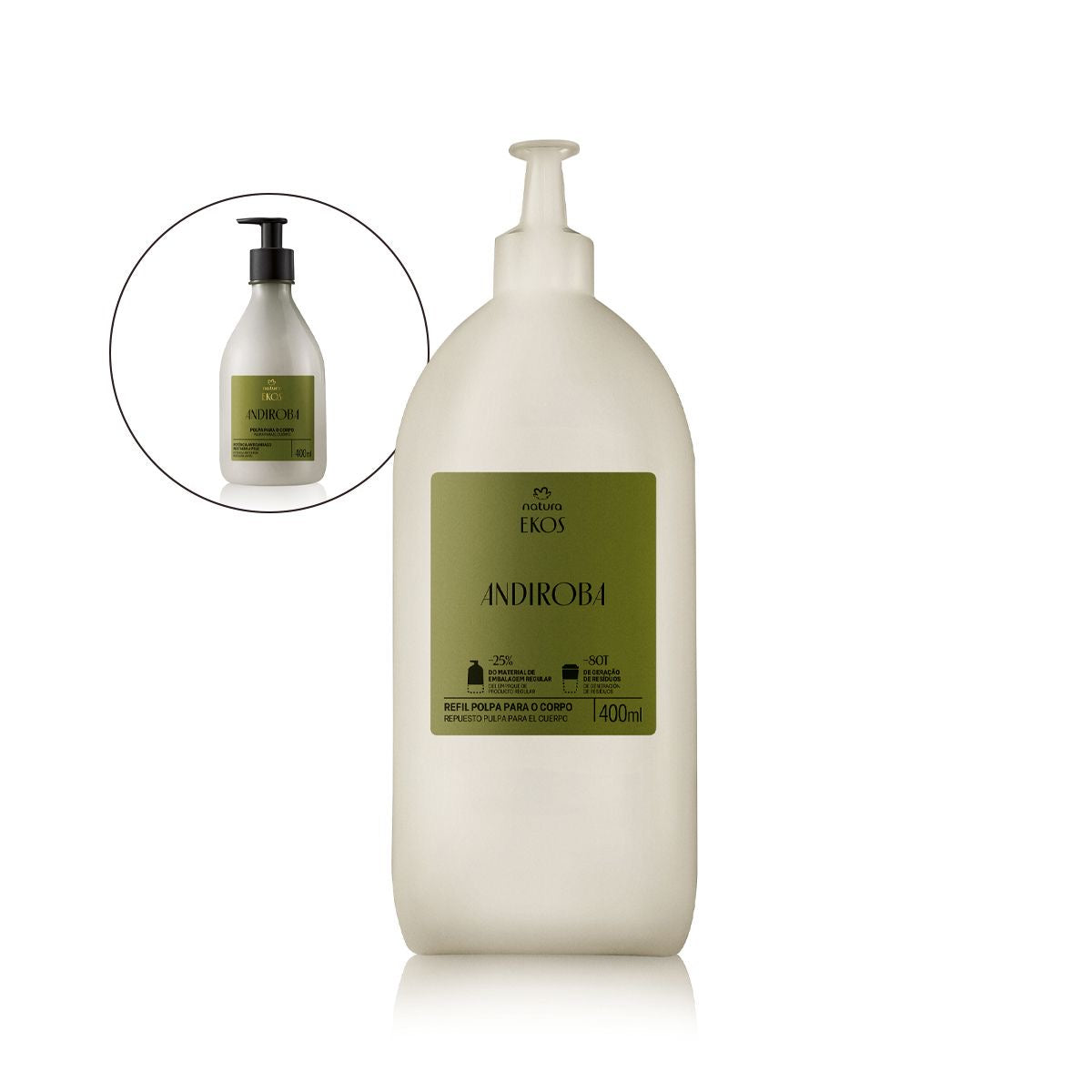 EKOS ANDIROBA Refill Body Cream 400ml