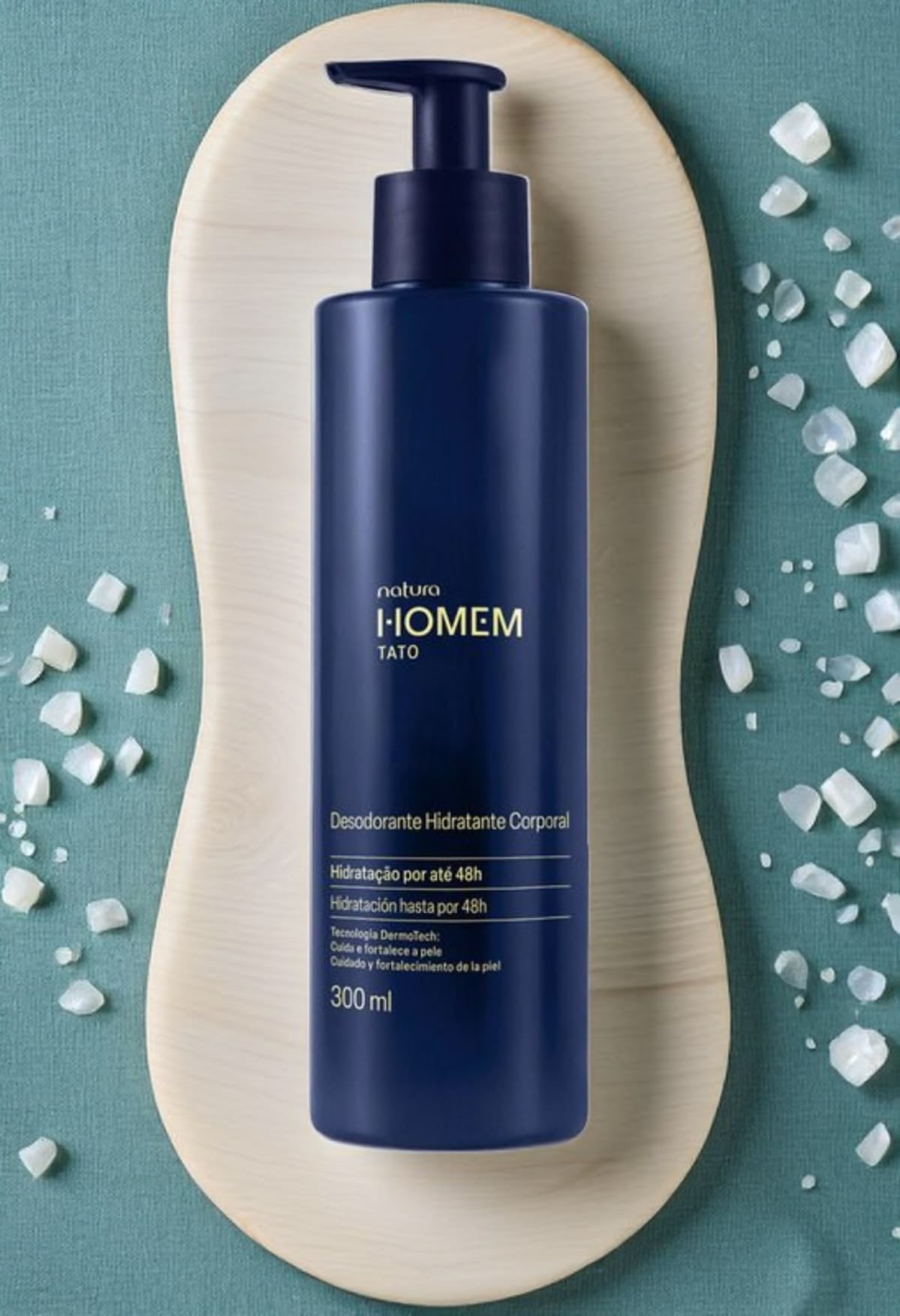 HOMEM Kit Creme Corporal + Shampoo Anticaspa