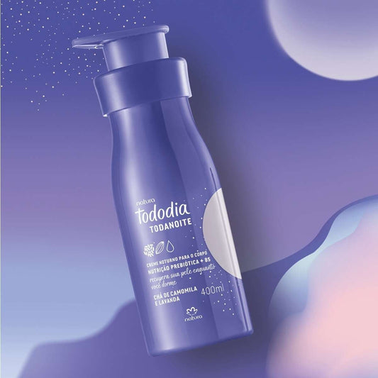 TODODIA CHÁ DE CAMOMILA E LAVANDA Creme Corporal 400ml