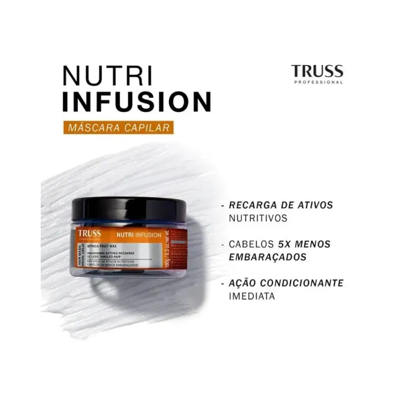 TRUSS Nutri Infusion: Máscara capilar 180g