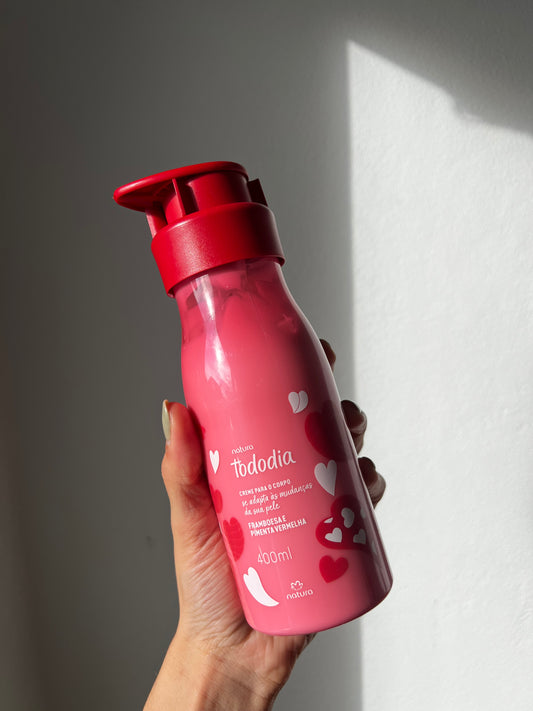 FRAMBOESA E PIMENTA VERMELHA Kit Coração