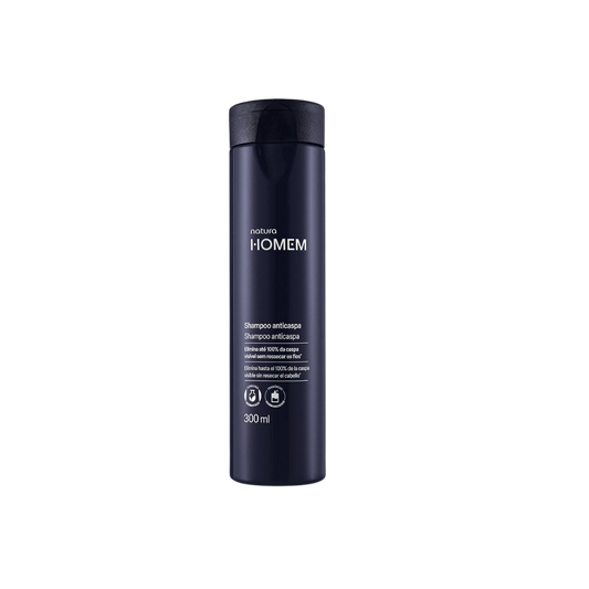 HOMEM Kit Creme Corporal + Shampoo Anticaspa