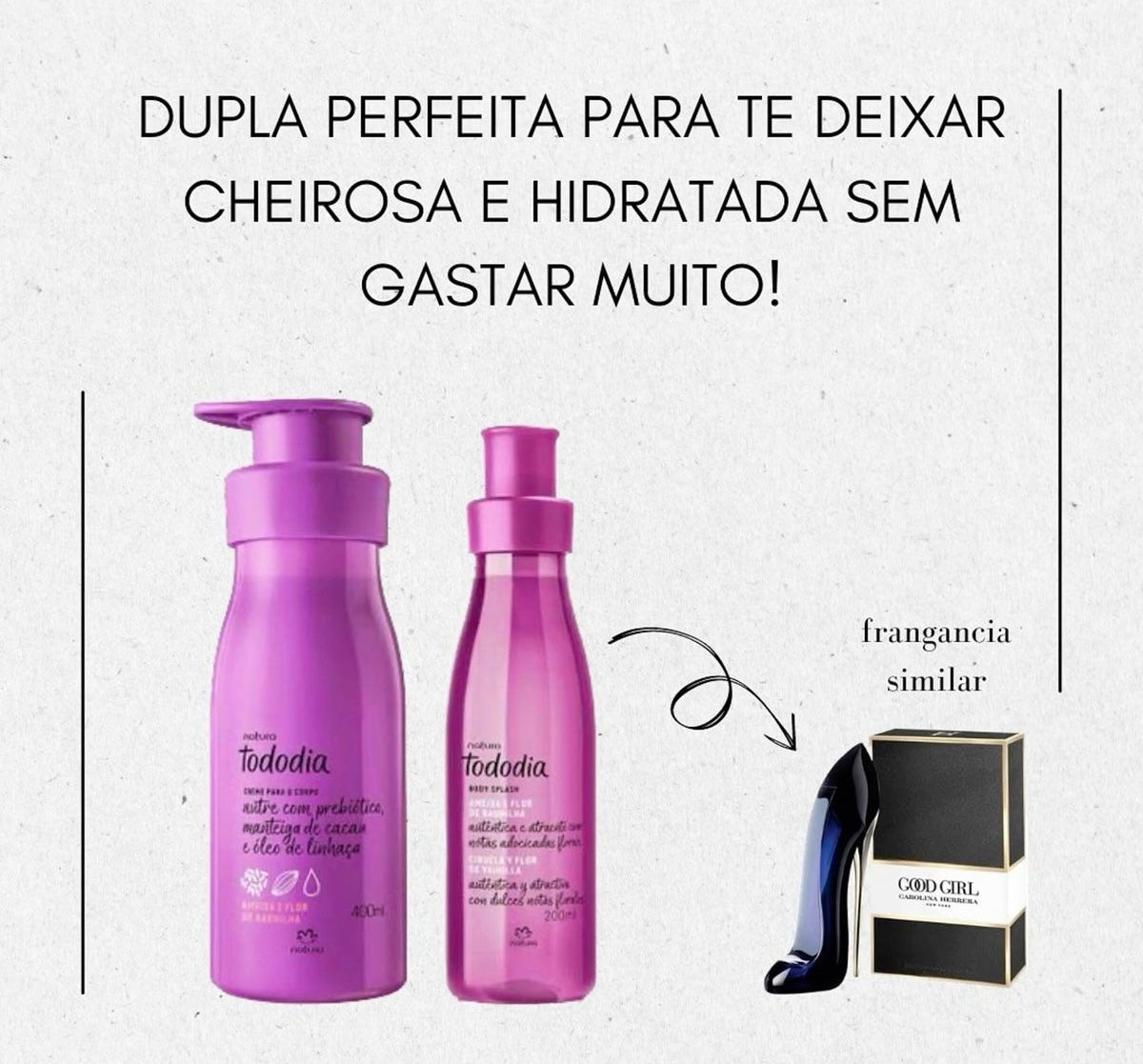 TODODIA AMEIXA E FLOR DE BAUNILHA Body Splash 200ML