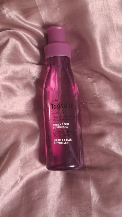 TODODIA Plum and Vanilla Flower Body Splash 200ml