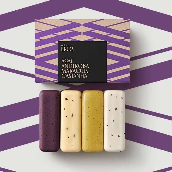EKOS SORTIDO Caixa de sabonete 4X100G