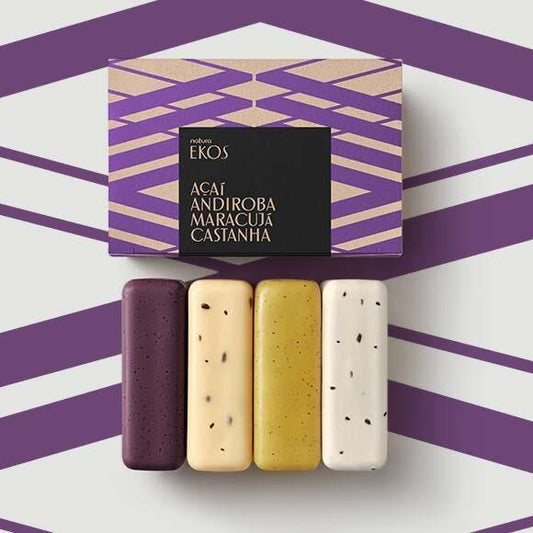 EKOS SORTIDO Caixa de sabonete 4X100G