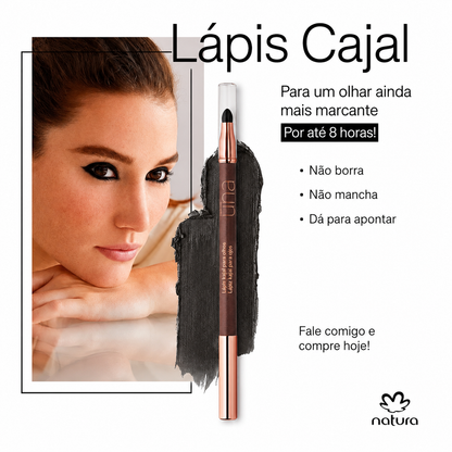 UNA Lápis Kajal para olhos - Preto