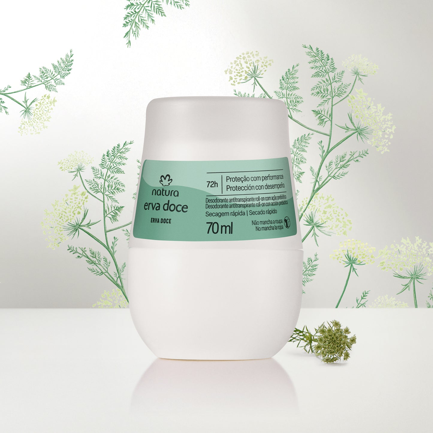 TODODIA ERVA DOCE Desodorante Roll-on 70ml