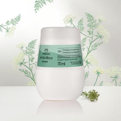 TODODIA ERVA DOCE Desodorante Roll-on 70ml
