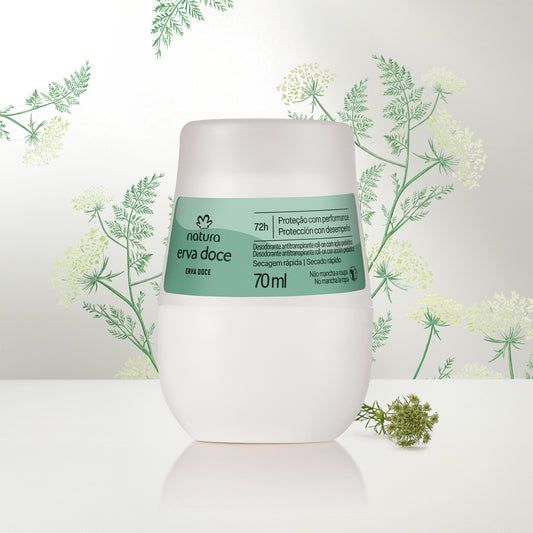 TODODIA ERVA DOCE Desodorante Roll-on 70ml