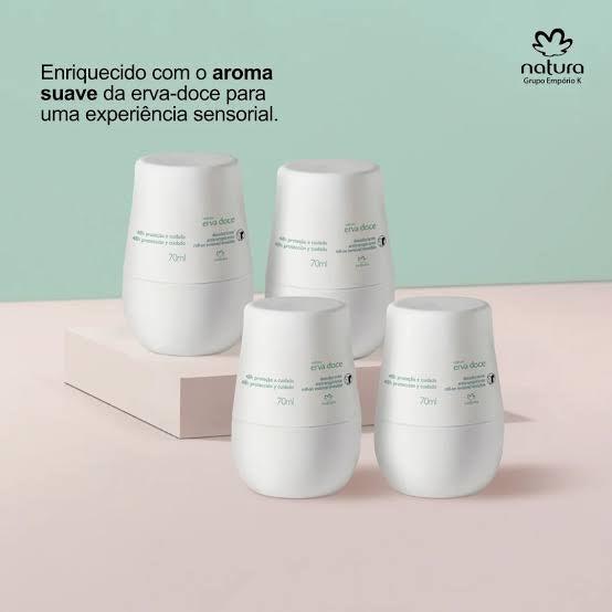TODODIA ERVA DOCE Desodorante Roll-on 70ml