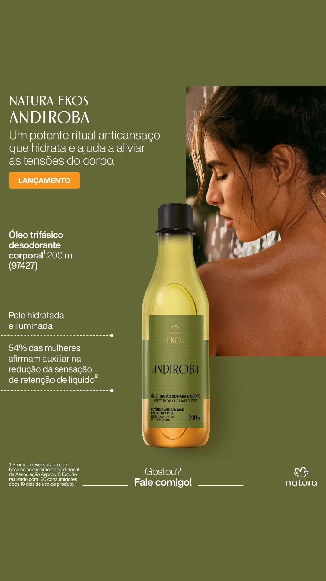 EKOS ANDIROBA Three-phase body oil 200ML