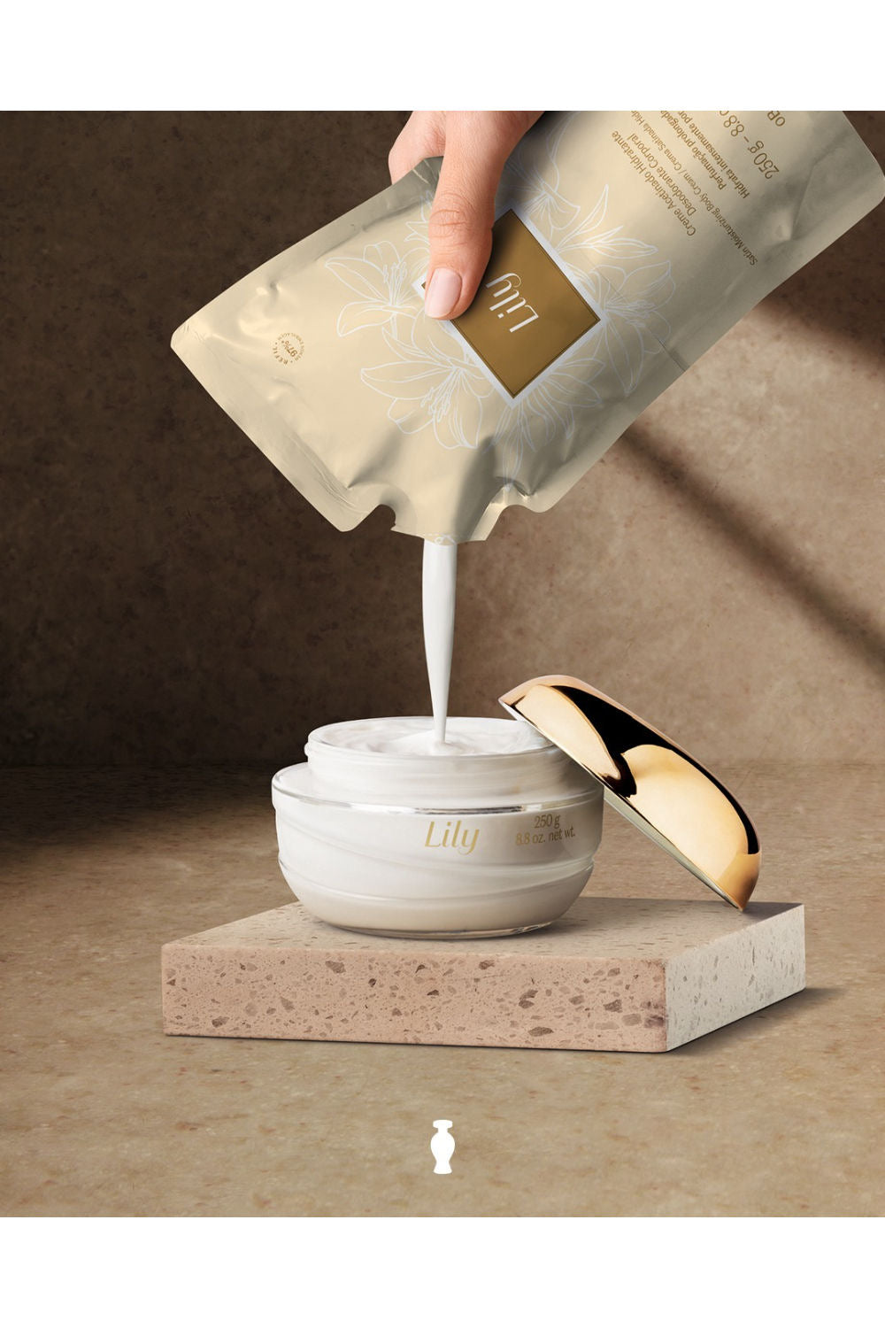 LILY Satin Cream Refill 250g