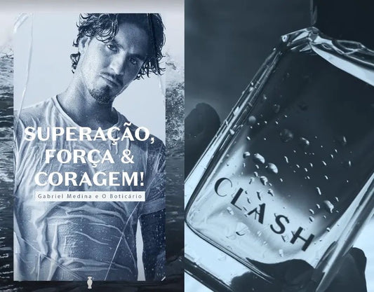 CLASH Men Kit Body Spray 100ml + Creme Hidratante 200ml