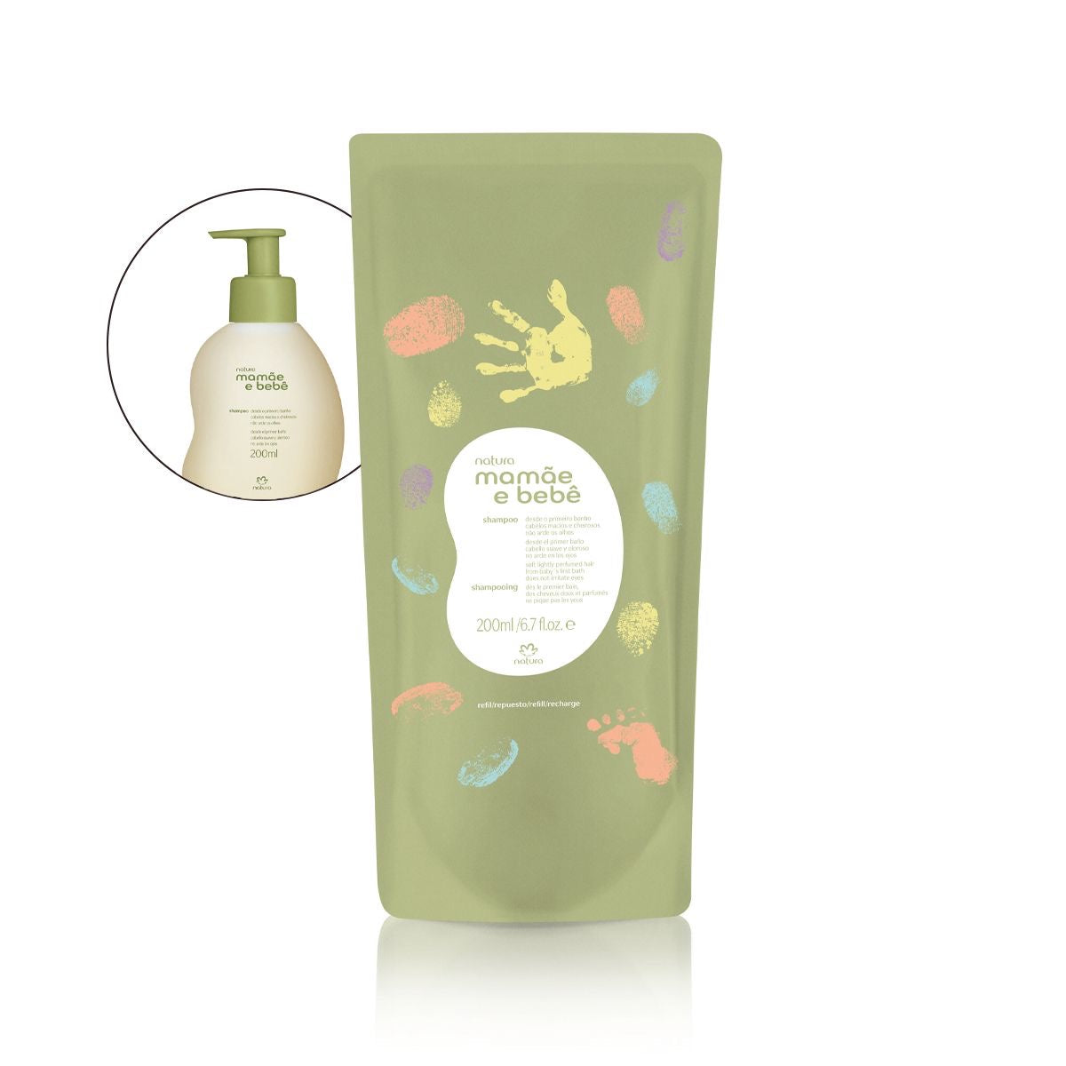 MAMÅE E BEBÊ Shampoo Refill 200ml