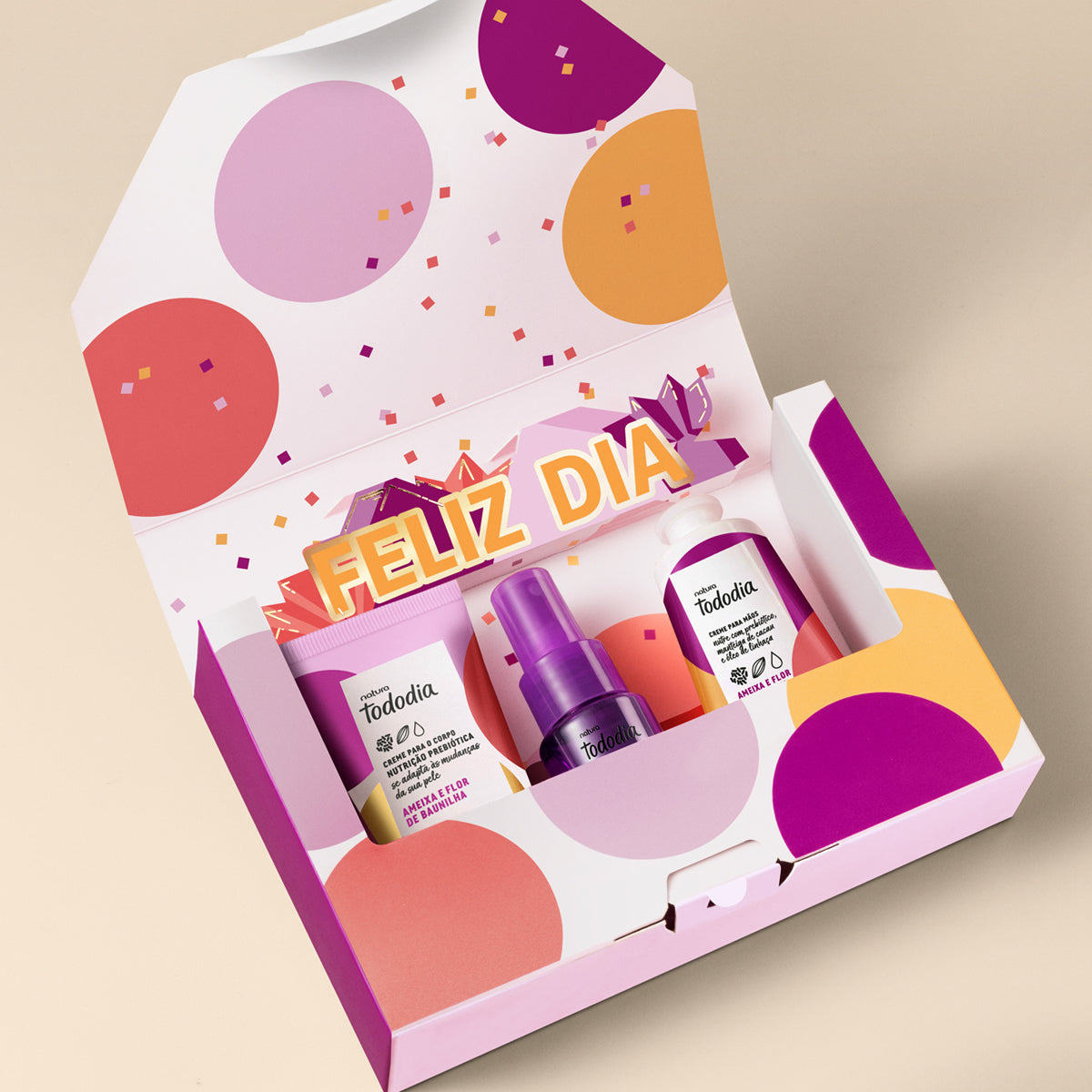 TODODIA PARABENS Plum and Vanilla Flower Kit