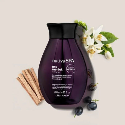NATIVASPA MERLOT GRAPE Body Oil 200ml
