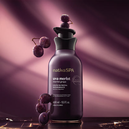NATIVASPA UVA MERLOT Loção Nutritiva 350ml