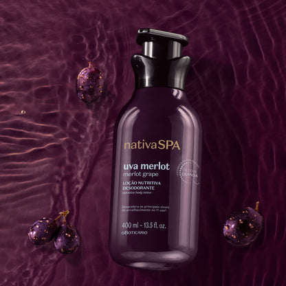 NATIVASPA UVA MERLOT Loção Nutritiva 350ml