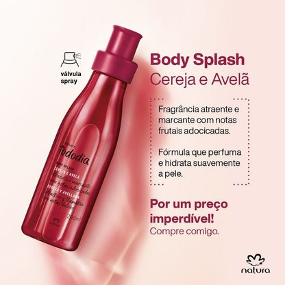TODODIA CHERRY AND HAZELNUT Body Splash 200ML