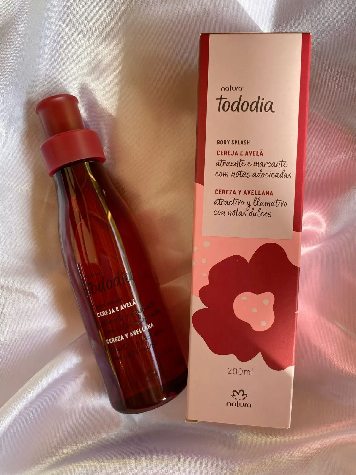 TODODIA CHERRY AND HAZELNUT Body Splash 200ML