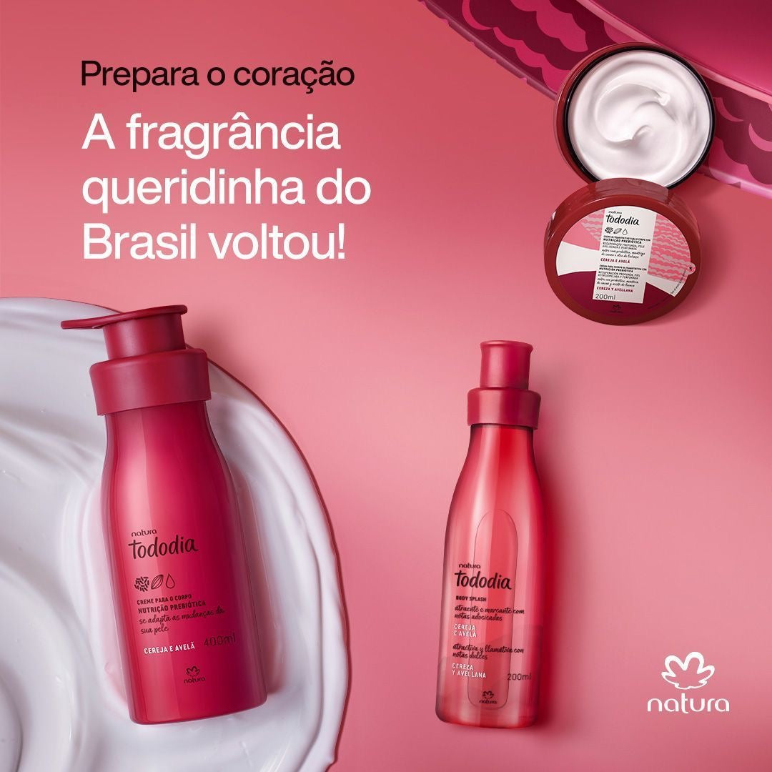 TODODIA CHERRY AND HAZELNUT Body Splash 200ML