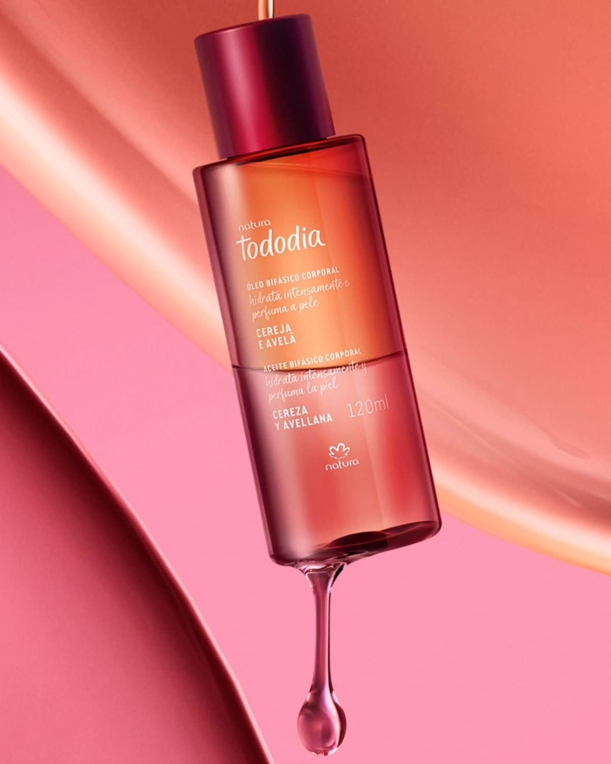 CHERRY AND HAZELNUT Dual-Phase Body Oil 120ml