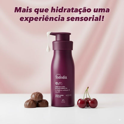 TODODIA BLACK CHERRY AND PRALINE Body Cream 400ml