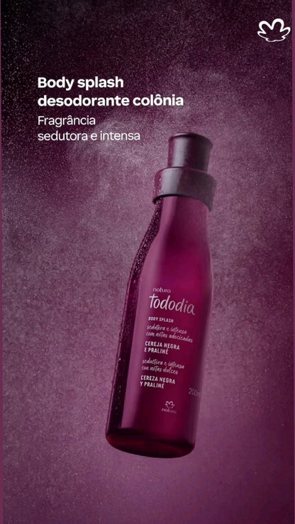 TODODIA BLACK CHERRY AND PRALINE Body Splash 200ML