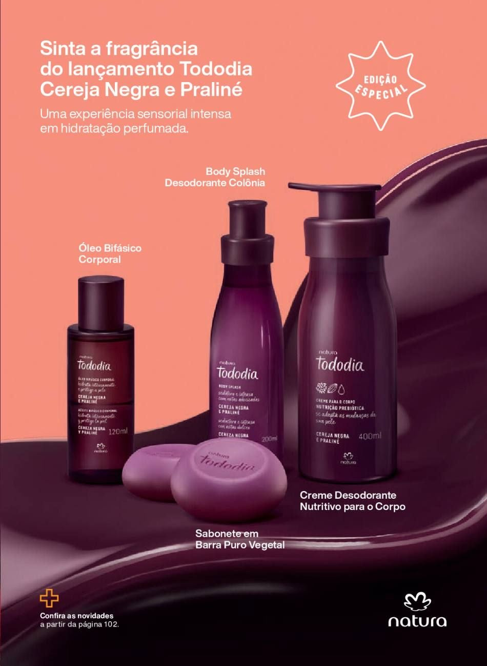 BLACK CHERRY AND PRALINE Bath Kit