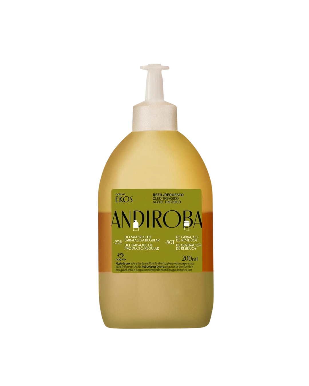 EKOS ANDIROBA Triple-phase body oil refill 200ML