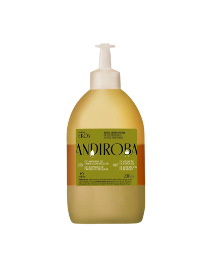 EKOS ANDIROBA Refil Óleo trifásico corporal 200ML