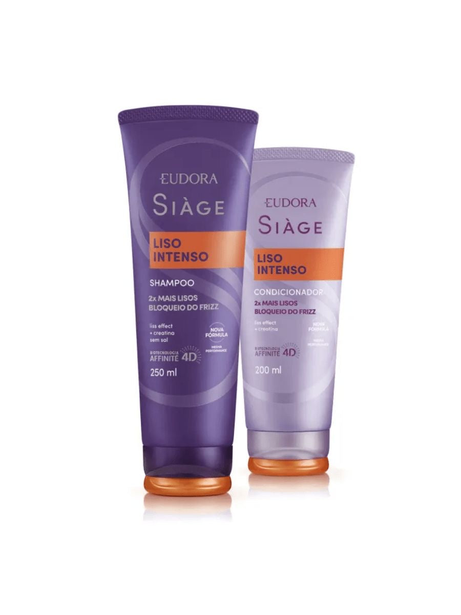 SIAGE INTENSE SMOOTH Shampoo + Conditioner Kit