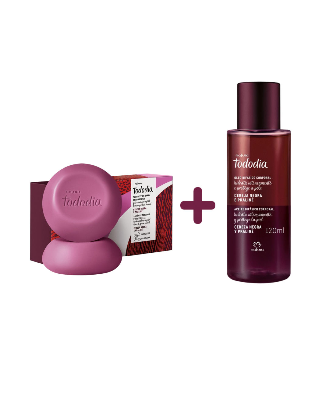 BLACK CHERRY AND PRALINE Bath Kit