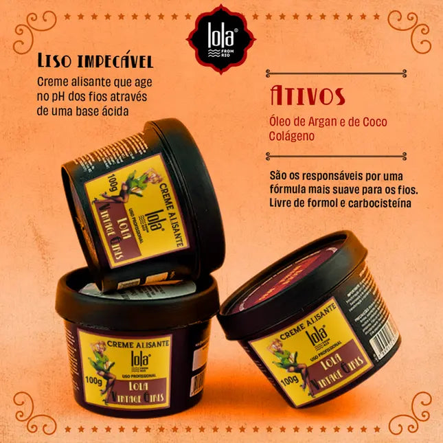 LOLA Creme Alisante 100g