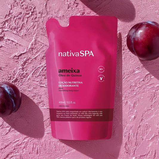 NATIVASPA AMEIXA Creme Corporal Refil 400ml