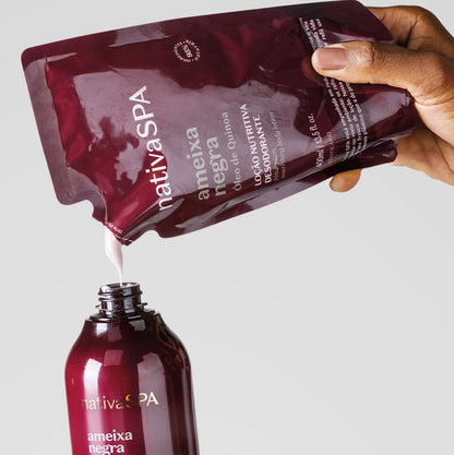 NATIVASPA BLACK PLUM Body Cream Refill 400ml